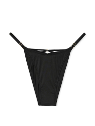Ефектний комплект Victoria's Secret бюст Push-Up та трусики бразилії 1159838872 (Чорний 40D/XXL)