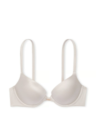 Комплект белья Victoria's Secret бюст Push-Up и трусики тонг 1159839302 (Серый 34A/S)