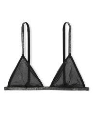 Комплект білизни Victoria's Secret бралетт триангл та трусики тонг зі стразами 1159839532 (Чорний XL)