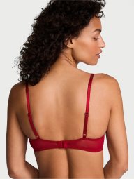 Комплект білизни Victoria's Secret бюст та трусики тонг 1159839553 (Червоний 34B/S)