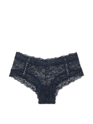 Мереживний комплект білизни Victoria's Secret погруддя Push-Up і трусики чики 1159839754 (Синій 34C/S)