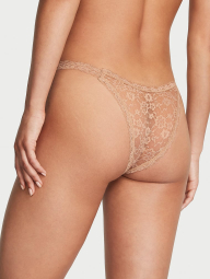 Шикарний комплект білизни Victoria's Secret бралетт та трусики бразилії 1159840133 (Бежевий XL)