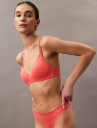 Повседневный комплект белья Calvin Klein бюст и трусики бикини 1159840258 (Розовый 34A/S)