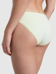 Женский комплект белья Victoria's Secret Pink лиф Push-Up и трусики бикини 1159840493 (Салатовый 32C/S)