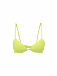 Жіночий комплект білизни Victoria's Secret ліф та трусики тонг 1159840696 (Салатовий 32C/S)