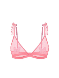 Комплект белья Victoria's Secret бралетт триангл и трусики бразильяны 1159842082 (Розовый XL)