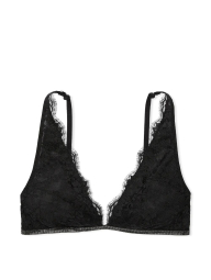 Шикарный комплект белья Victoria's Secret лиф и трусики чики 1159842643 (Черный XS)