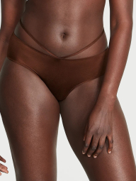 Гладкий комплект білизни Victoria's Secret бралетт з технологією FeatherSoft та трусики чики 1159844397 (Коричневий S)