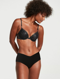 Шикарный комплект Victoria's Secret бюстгальтер и трусики хипхаггеры 1159844903 (Черный 32C/S)