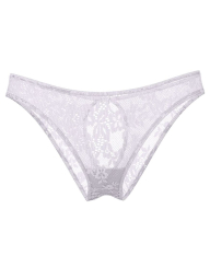 Кружевной комплект со стразами Victoria's Secret бюстгальтер и трусики бразильяны 1159847834 (Сиреневый M)