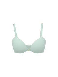 Комплект білизни Victoria's Secret бюст Push-Up та трусики стрінги 1159848550 (Зелений 34A/S)