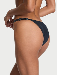 Розкішний комплект білизни зі стразами Victoria's Secret погруддя та трусики бразилії 1159848656 (Синій 34B/S)