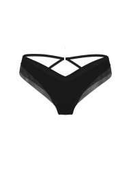 Комплект белья Victoria's Secret бюст Push-Up и трусики чики 1159850521 (Черный 32A/XS)