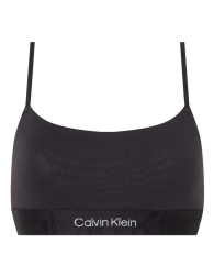 Женский комплект белья Calvin Klein бюст и трусики тонг 1159850741 (Черный XS)