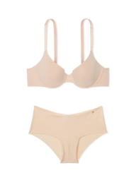 Комплект білизни Victoria's Secret бюст та трусики чики 1159853596 (Бежевий 38B/L)