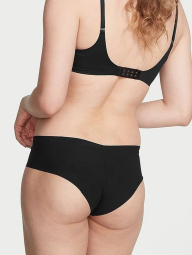 Жіночий комплект білизни Victoria's Secret погруддя та безшовні трусики чики 1159855162 (Чорний 32A/XS)