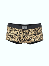 Комплект білизни Victoria's Secret бюстгальтер та трусики шортики 1159856027 (Леопардовий 34C/M)