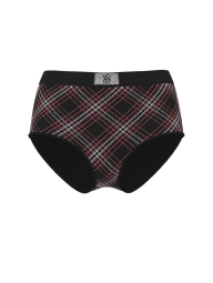 Женский комплект белья со стразами Victoria's Secret лиф и трусики брифы 1159856309 (Черный 32C/S)