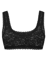 Кружевной комплект Victoria's Secret бралетт и трусики брифы 1159856345 (Черный S)