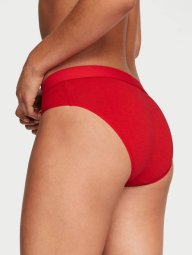 Женский комплект белья Victoria's Secret лиф и трусики хипхаггеры 1159856369 (Красный 36B/L)