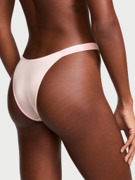 Комплект белья со стразами Victoria's Secret лиф Push-Up и трусики бразильяны 1159856559 (Розовый 34A/M)