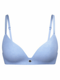 Женский комплект белья Victoria's Secret лиф и трусики брифы 1159857607 (Голубой 32C/S)