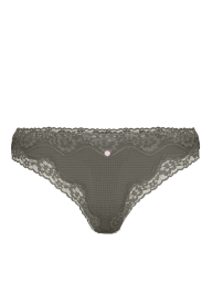 Комплект белья Victoria's Secret бралетт триангл и трусики тонг 1159857728 (Зеленый XL)