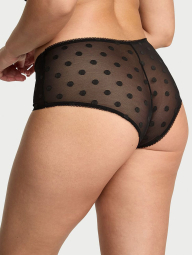 Напівпрозорий комплект білизни Victoria's Secret ліф та трусики чики 1159857785 (Чорний 34C/S)