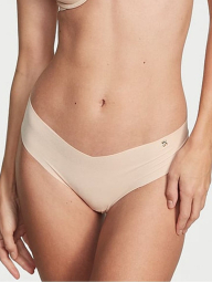 Комплект белья Victoria's Secret бюст и трусики тонг 1159858737 (Бежевый 38B/L)