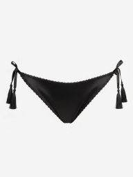 Комплект белья Victoria's Secret корсетный топ и трусики бикини 1159859348 (Черный L)