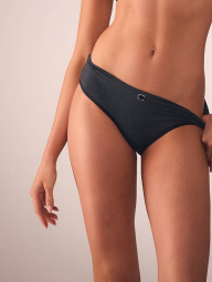 Женский комплект белья Victoria's Secret лиф и трусики хипхаггеры 1159859514 (Серый 36C/L)