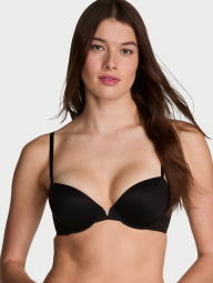 Комплект белья Victoria's Secret бюст и трусики бразилиана 1159859661 (Черный 44D/XXL)