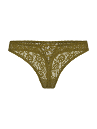 Жіночий комплект білизни Victoria's Secret погруддя Push-Up та трусики тонг 1159859730 (Зелений 34C/M)