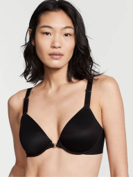 Комплект белья Victoria's Secret бюстгальтер и трусики бразильяны 1159860164 (Черный 38DD/XL)