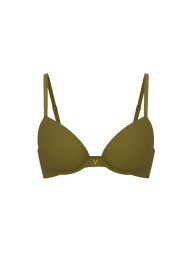 Комплект білизни Victoria's Secret бюстгальтер Push-Up та трусики бразиліани 1159860683 (Зелений 32C/S)