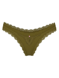 Комплект білизни Victoria's Secret бюстгальтер Push-Up та трусики бразиліани 1159860683 (Зелений 32C/S)