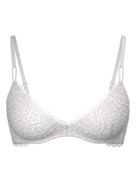 Мереживний комплект Victoria's Secret погруддя Push-Up і трусики чики 1159860734 (Білий 34A/XS)