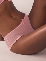 Комплект білизни Victoria's Secret бралетт бандо та трусики чики 1159860874 (Рожевий S)