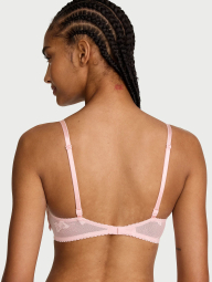 Комплект білизни Victoria's Secret бюст Push-Up та трусики чики 1160278392 (Рожевий 40C/XL)