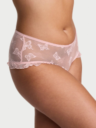 Комплект білизни Victoria's Secret бюст Push-Up та трусики чики 1160278392 (Рожевий 40C/XL)