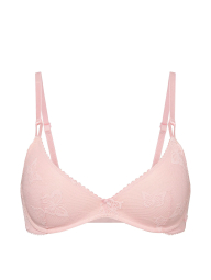 Комплект білизни Victoria's Secret бюст Push-Up та трусики чики 1160278392 (Рожевий 40C/XL)