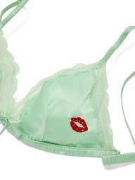 Комплект белья Victoria's Secret бралетт и трусики тонг 1160692123 (Зеленый XL)