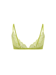 Комплект белья Victoria's Secret бралетт триангл и трусики тонг 1160807857 (Салатовый XL)