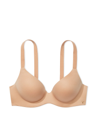 Жіночий комплект білизни Victoria's Secret ліф Push-Up та трусики брифи 1161065470 (Бежевий 38D/XL)