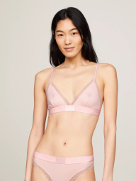 Жіночий комплект білизни Tommy Hilfiger бюст та трусики тонг 1161140026 (Рожевий XL)