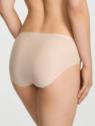 Женский комплект белья Victoria's Secret бесшовный лиф Push-Up и трусики бикини 1161234171 (Бежевый M)