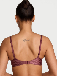 Женский комплект белья Victoria's Secret лиф и трусики брифы 1161353428 (Розовый 34B/S)