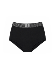 Жіночий комплект білизни зі стразами Victoria's Secret ліф і трусики 1161527812 (Чорний 32C/XS)