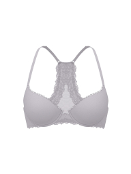 Женский комплект белья Victoria's Secret бюст и трусики брифы 1161551950 (Сиреневый 38D/XL)
