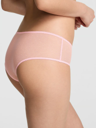 Комплект білизни з вишивкою Victoria's Secret Pink бралетт та трусики чики 1161608644 (Рожевий S)